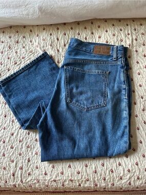 Madewell Low-Slung Straight Jean